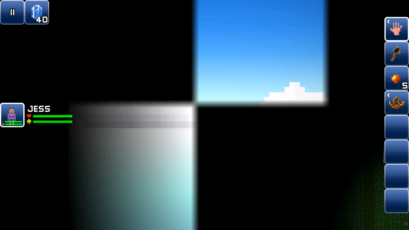 black fog disappears gradually