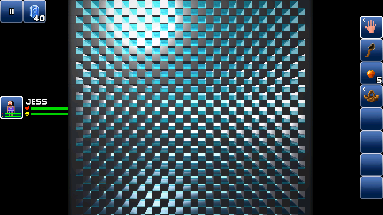 water level gradually go down